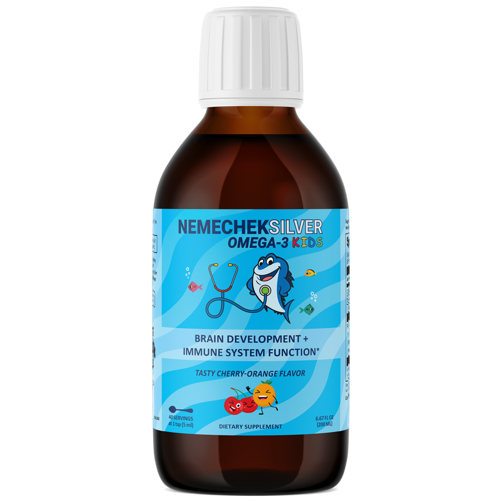 Nemechek Silver HIGH DHA Fish Oil, Liquid - New Low Price