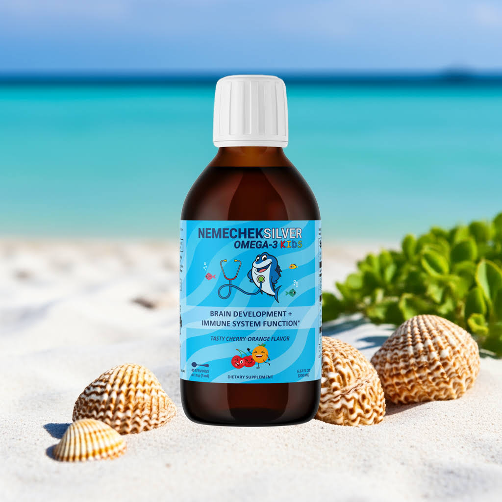 Nemechek Silver HIGH DHA Fish Oil, Liquid - New Low Price