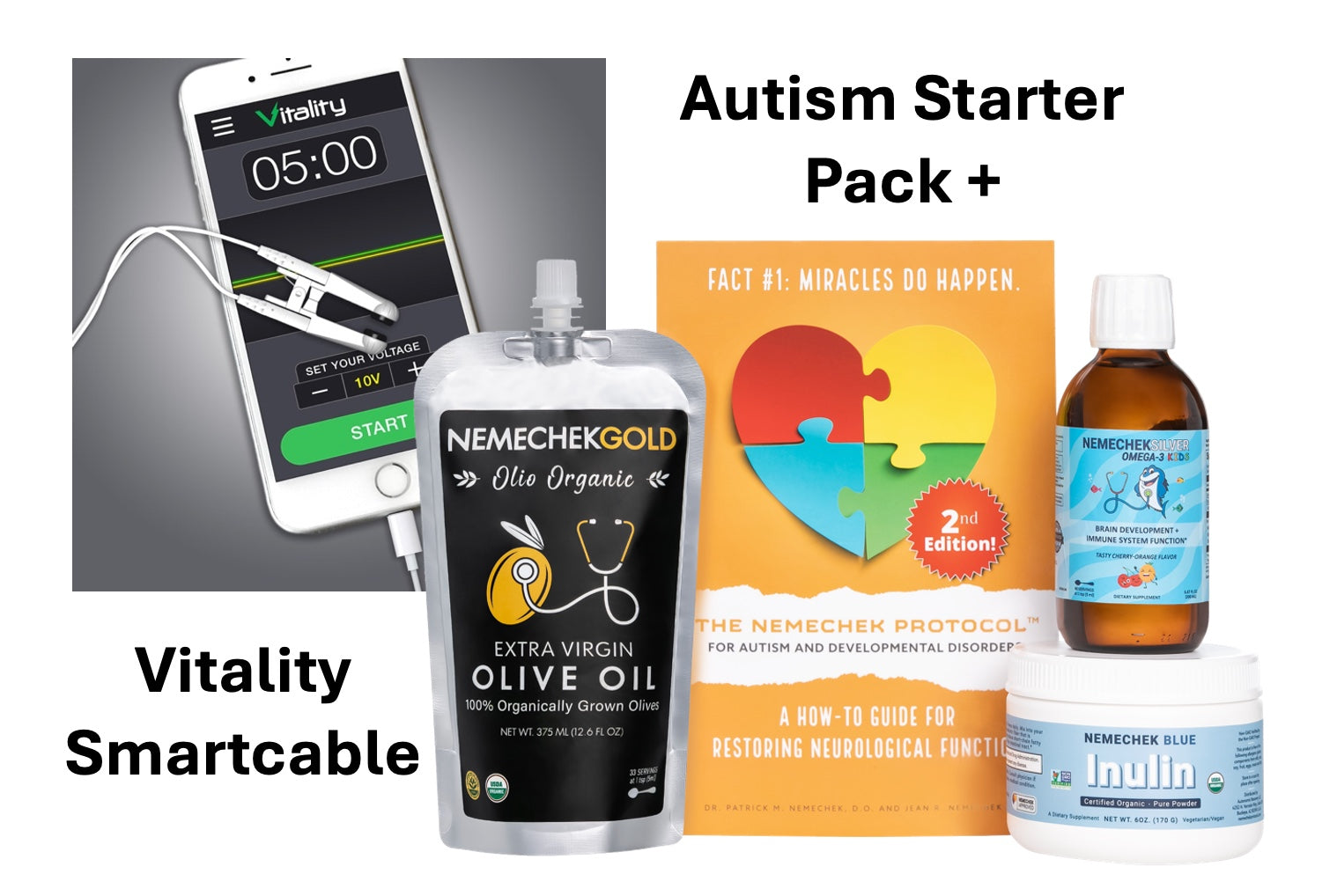 Autism Starter Pack Plus with Free Shipping - Nemechek Protocol