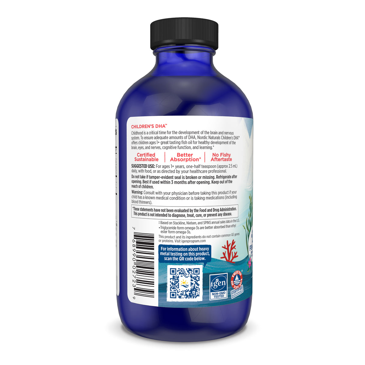 Children's DHA Liquid Fish Oil, Strawberry (Nordic Naturals)