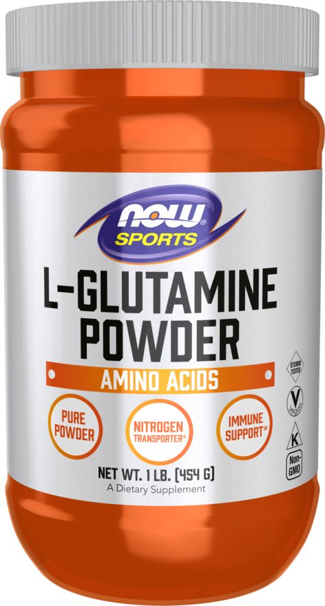 L-Glutamine, Powdered (Now Foods)