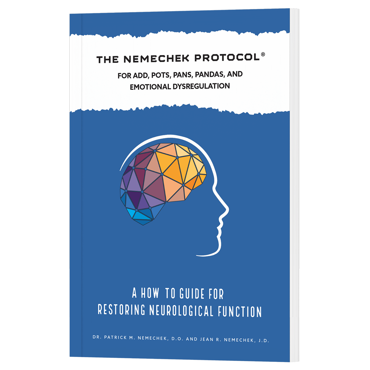 The Nemechek Protocol®, For ADD, POTS, PANS, PANDAS and Emotional Dysregulation, Softback Print