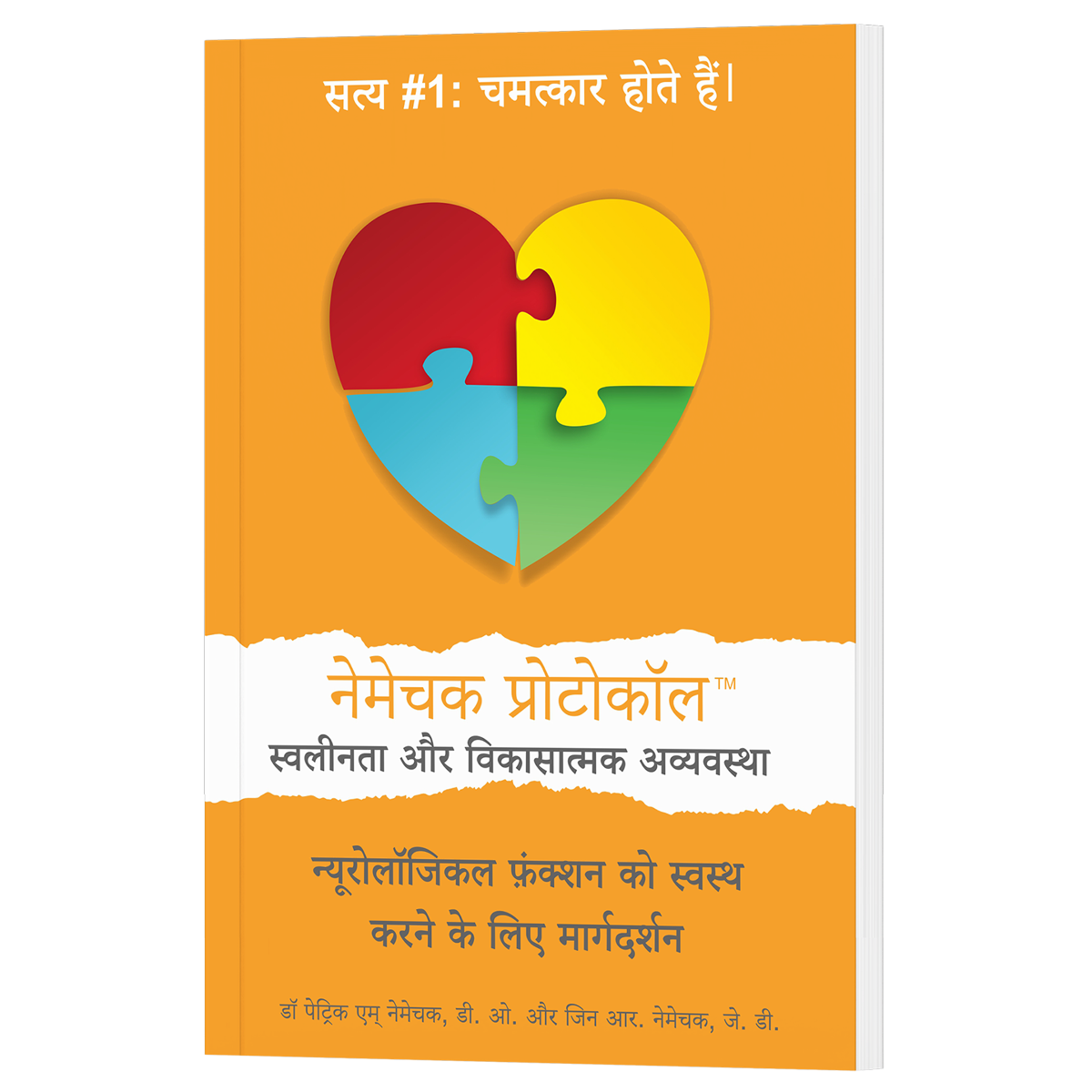 الطبعة الأولى (Hindi rústica) नीकेस्क प्रोटोकॉल ™ फ़ॉर ऑटिशम और विकास संबंधी विकार: न्यूरोलॉजिकल फंक्शन को बहाल करने के लिए एक गाइड