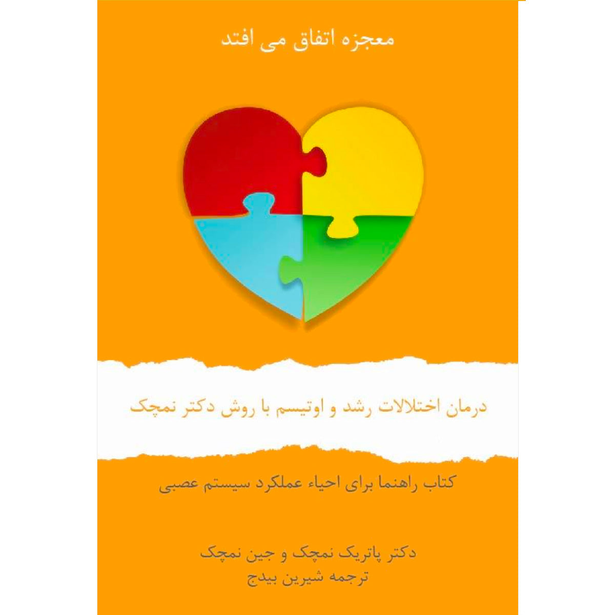 1ª Ed., (Persa -Farsi PDF) کتاب درمان اختلالات رشد و اوتیسم با روش دکتر نمچک- ویرایش نخست- نسخه پی دی اف فارسی .