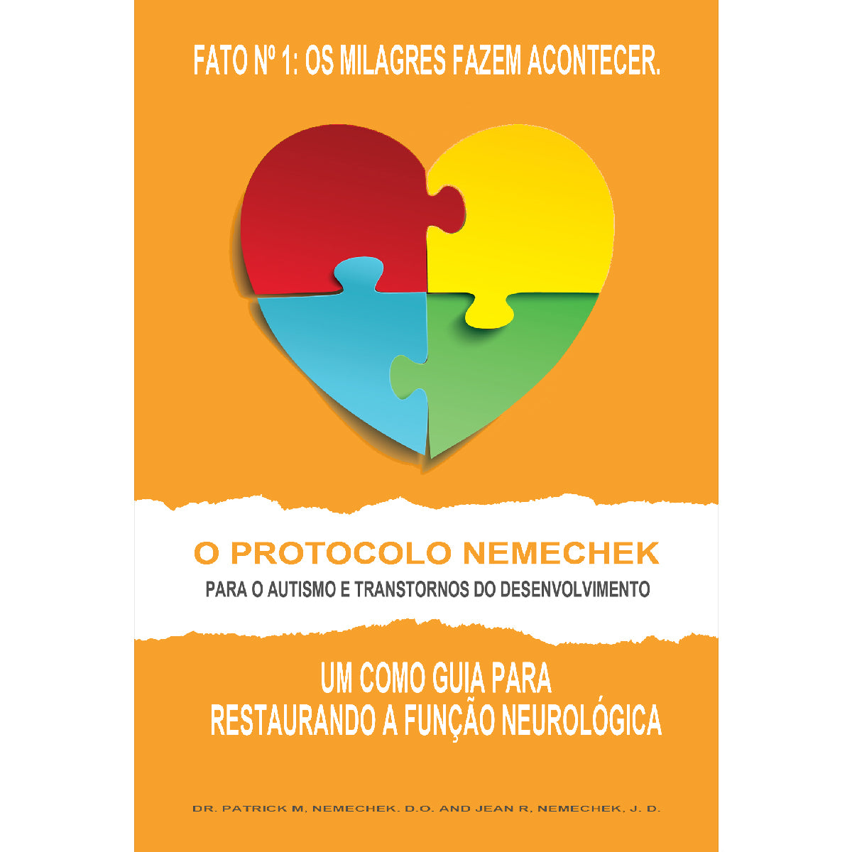 1ª edición (portugués en rústica) O Protocolo Nemechek para o Autismo e Atraso do Desenvolvimento