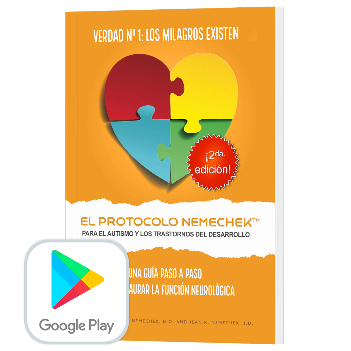 2da edición (Español, Google Play EPUB Reader) El Protocolo Nemechek™ Para Autismo y Trastornos del Desarrollo