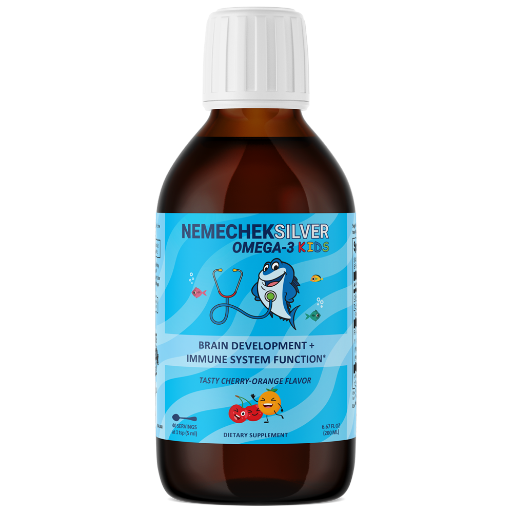 Nemechek Silver High-DHA Fish Oil, Liquid