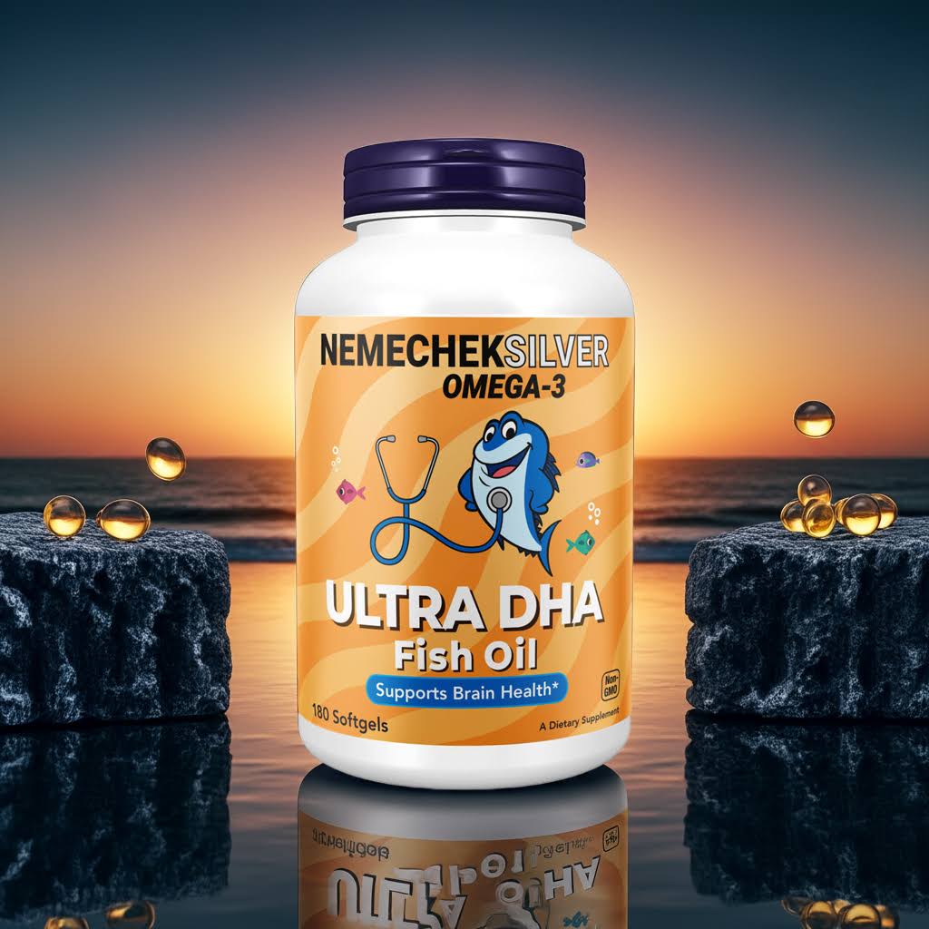 Nemechek Silver ULTRA DHA Fish Oil, Capsules