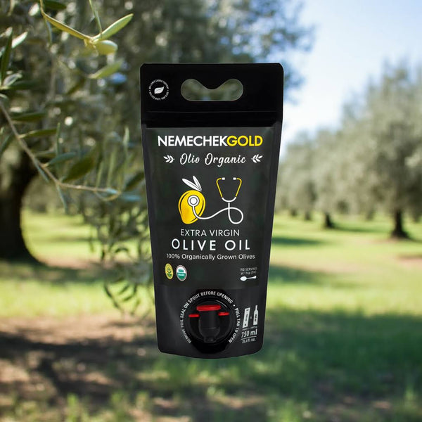 Olio Organic Extra Virgin Olive Oil, 750 ml - Nemechek Protocol