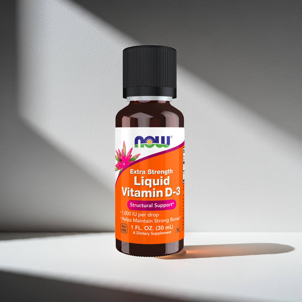 Vitamin D3 Liquid, Extra Strength 1 fl oz (NOW Foods)