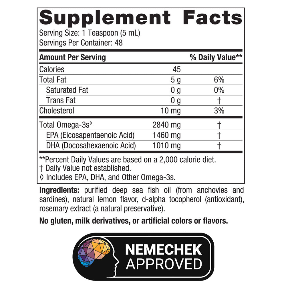 Ultimate Omega Fish Oil, Liquid (Nordic Naturals)